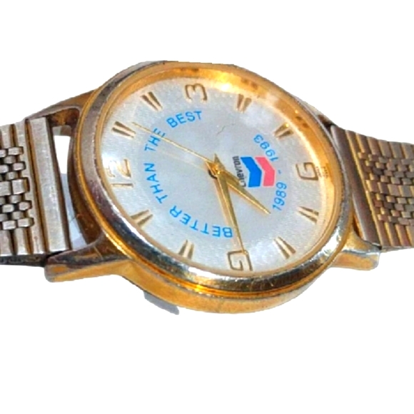 Vintage Perry Ellis Chevron Quartz Watch - Picture 2 of 4